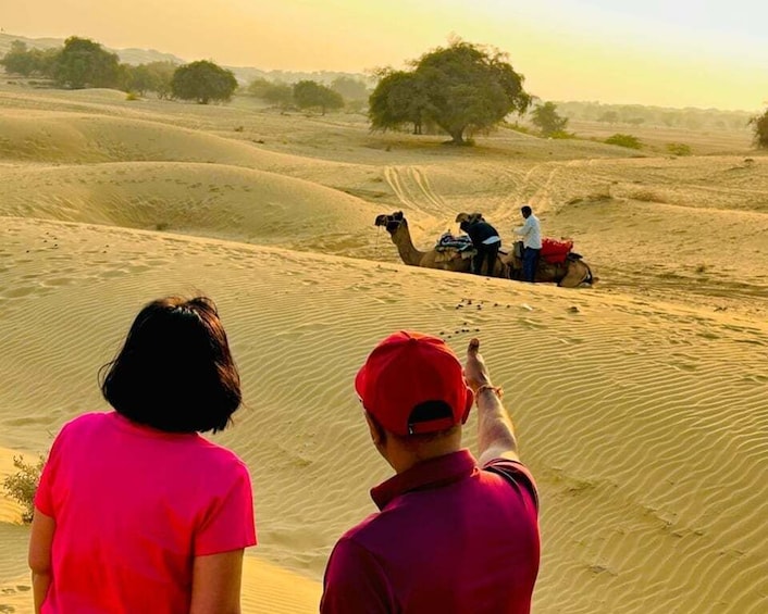 Camping with cultural program sleep under the Stars on Dunes