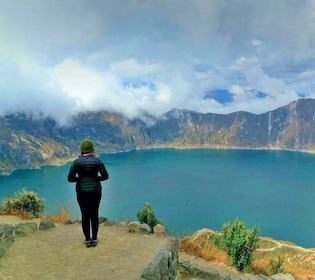 ทัวร์เต็มวันสู่ทะเลสาบ Quilotoa จาก Quito