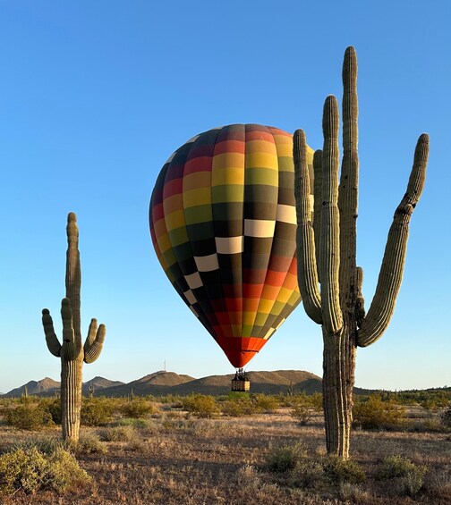 Epic Sonoran Sunrise Balloon Flight