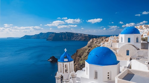 From Heraklion/Crete: Santorini Island Guided Day Trip