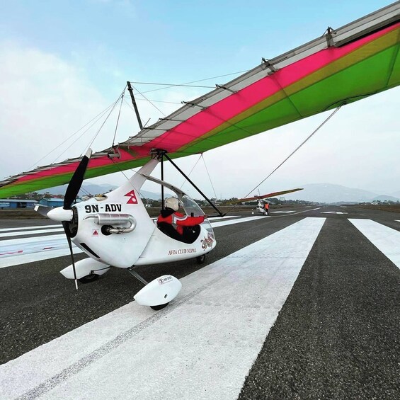 Picture 2 for Activity From Pokhara: Ultra Light Flying Over Himalayas