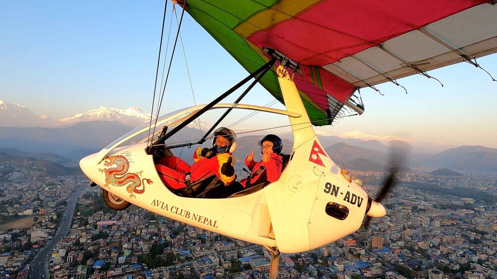 Picture 3 for Activity From Pokhara: Ultra Light Flying Over Himalayas