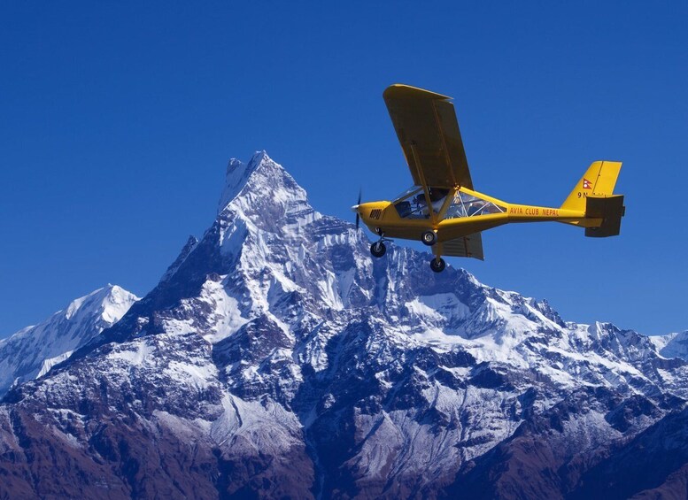 Picture 5 for Activity From Pokhara: Ultra Light Flying Over Himalayas