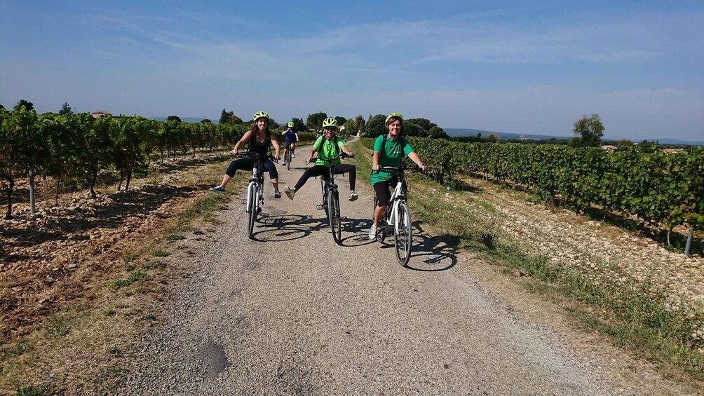 Picture 1 for Activity Saint-Martin-d'Ardèche: Electric Bike Wine Tour & Tasting