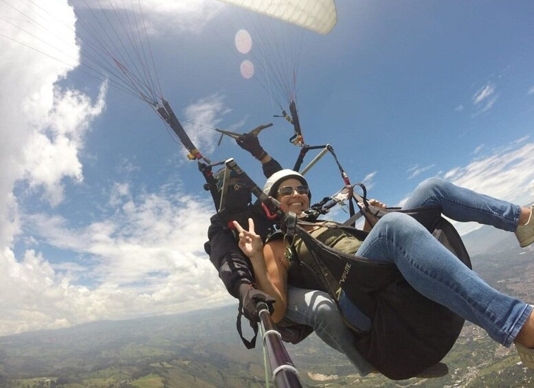 Picture 1 for Activity From Medellín: Paragliding Tour with GoPro Photos & Videos