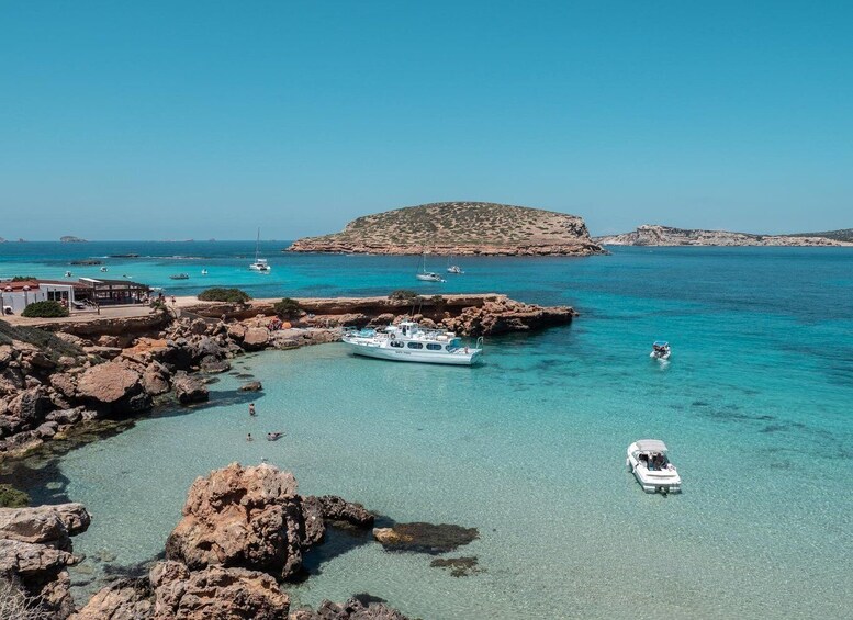 Picture 2 for Activity Ibiza: Private Beach and Cave Speedboat Tour