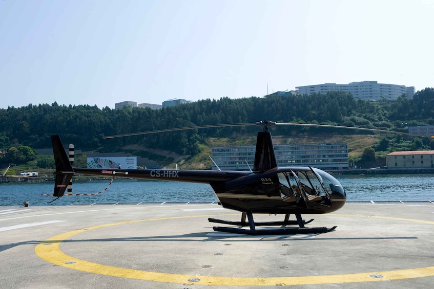 From Porto: City and Douro River Helicopter Sightseeing Tour