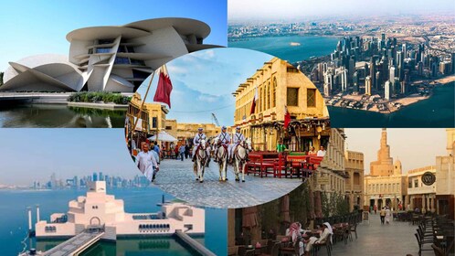 Doha: City Tour to Souq Waqif, Katara, Pearl Qatar, Museum.