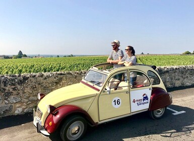 Saint-Émilion: Citroën 2CV Yksityinen 1 päivän viinikierros