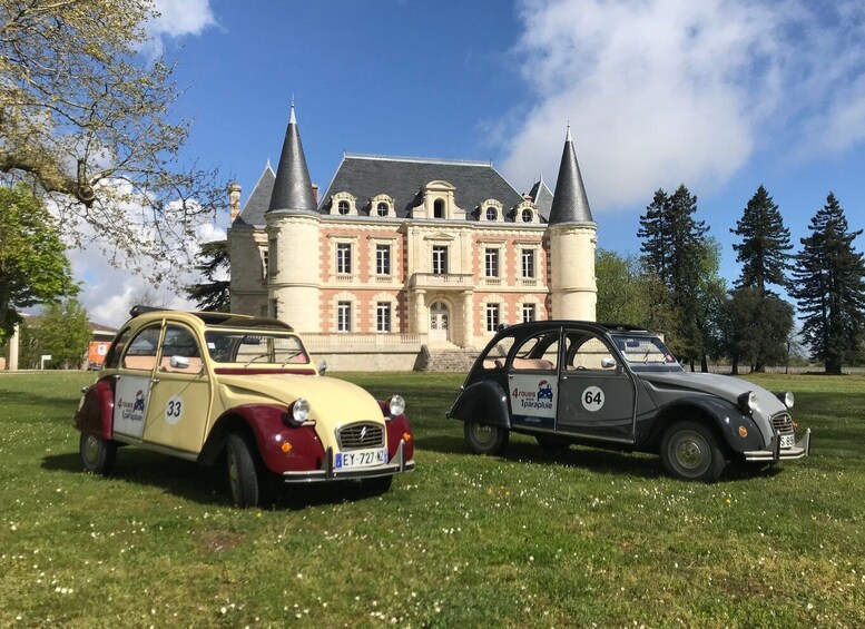 Picture 2 for Activity Saint-Émilion : Citroën 2CV Private 1 Day Wine Tour