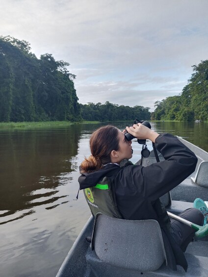 Canoe Tour in the Tortuguero Canals