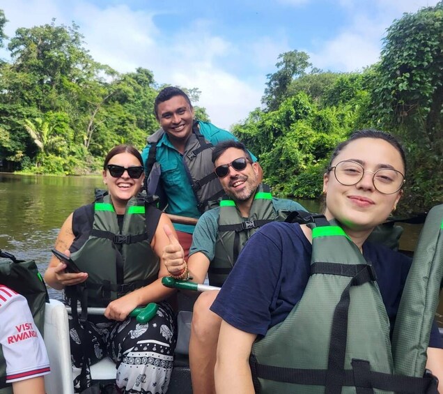 Canoe Tour in the Tortuguero Canals