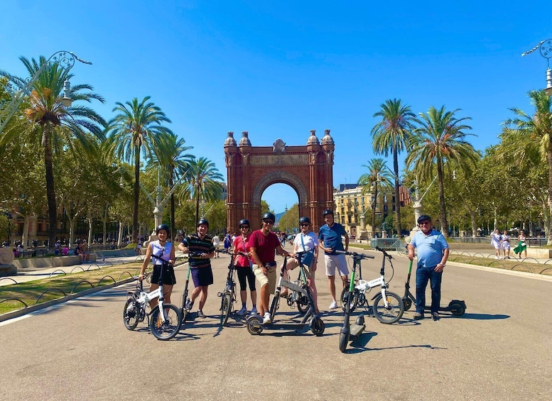 Picture 3 for Activity Barcelona: Sagrada Familia Private E-Scooter Tour