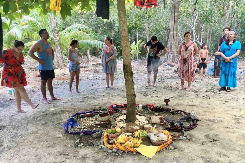 Picture 2 for Activity From Tulum: Temazcal & Cenote Private Experience