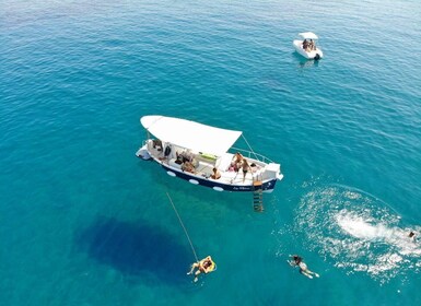 Sunset excursion by boat along the coast of Cefalù