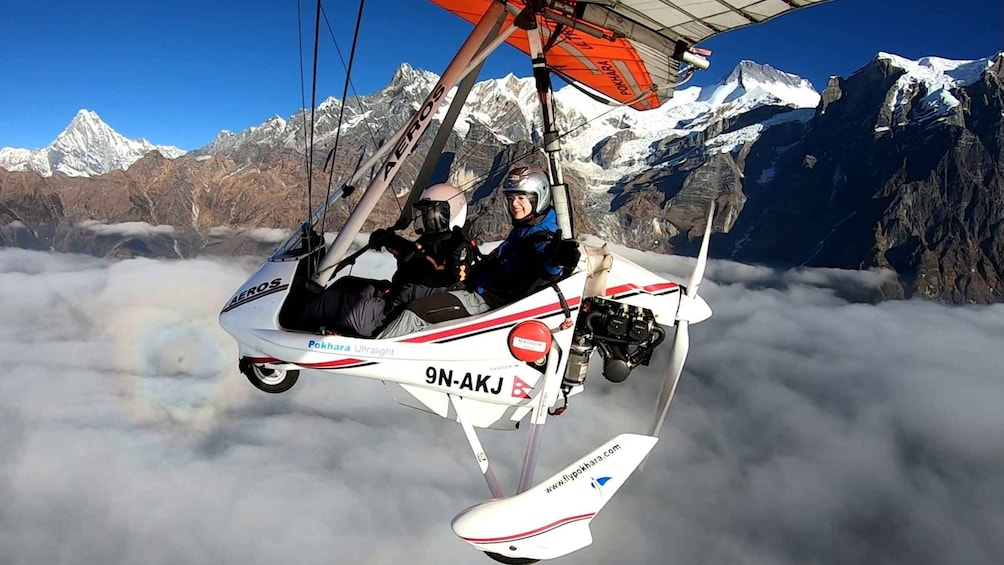 Picture 3 for Activity From Pokhara:90 m Ultralight Flight(Covers 20 days trek rute