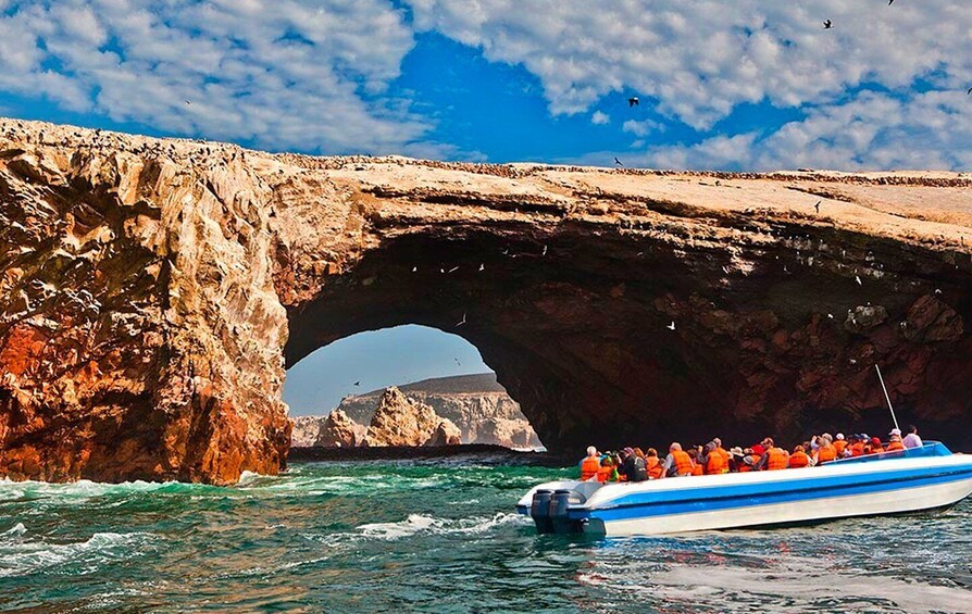 Picture 3 for Activity Lima: Day Bus Tour to Paracas & Hacienda San Jose Tunnels