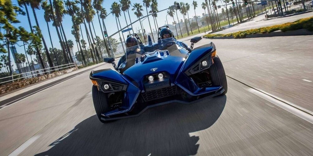 Picture 2 for Activity Cocoa Beach: Polaris Slingshot 3-Wheel Motorcycle Adventure