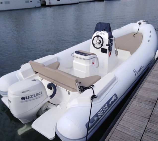 Villasimius: inflatable Boat Rental with No License Needed