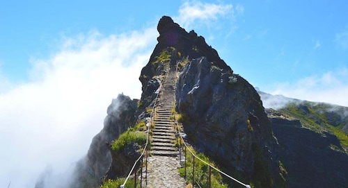 Madeira Stairway to Heaven to Larano Hike Mountain to Sea