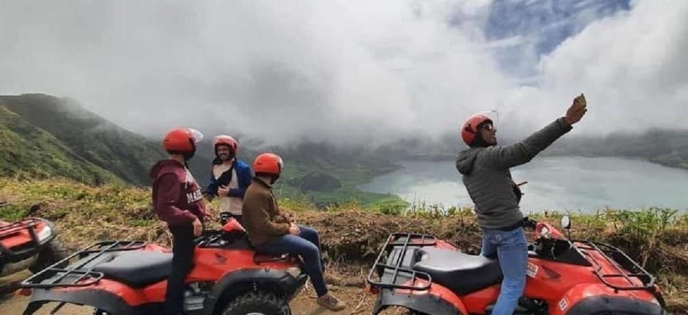 Picture 6 for Activity From Ponta Delgada: Full-Day Sete Cidades Double Quad Tour