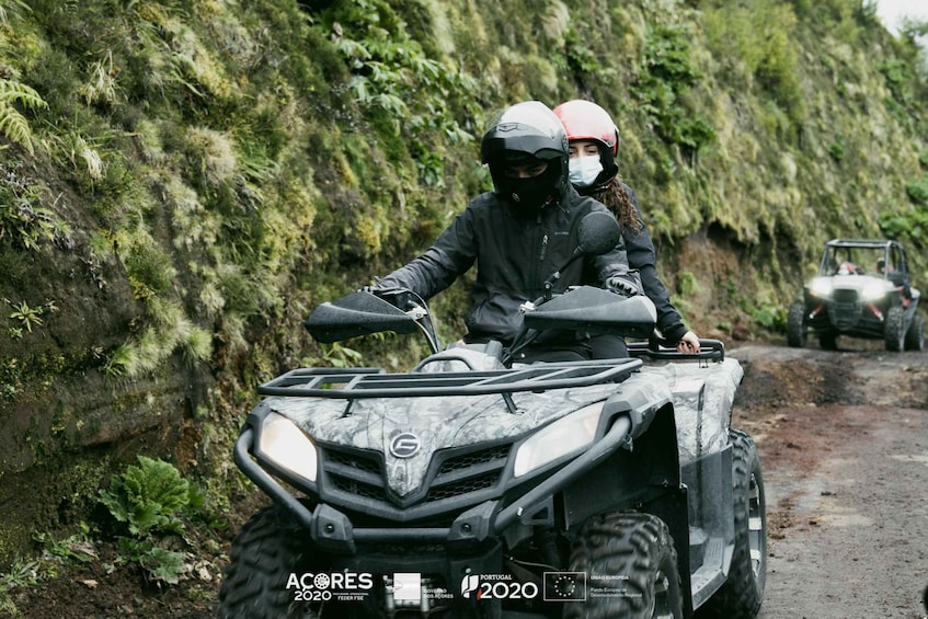 Picture 5 for Activity From Ponta Delgada: Full-Day Sete Cidades Double Quad Tour