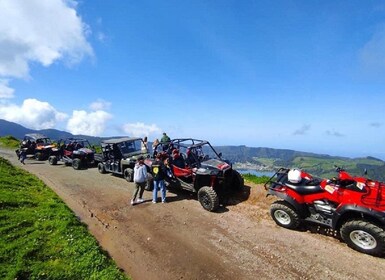 Ponta Delgada: Excursión guiada en buggy, quad o jeep por Sete Cidades