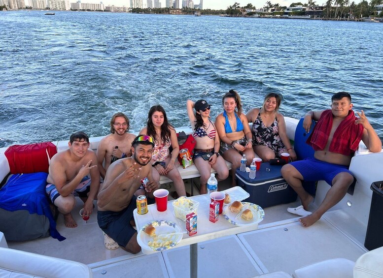 Picture 6 for Activity Miami Beach: Private Yacht Rental with Captain and Champagne