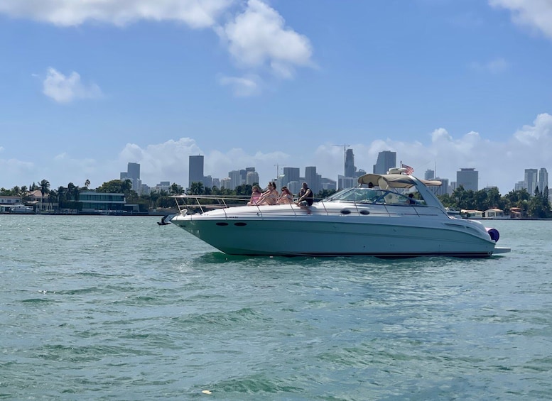 Picture 1 for Activity Miami Beach: Private Yacht Rental with Captain and Champagne