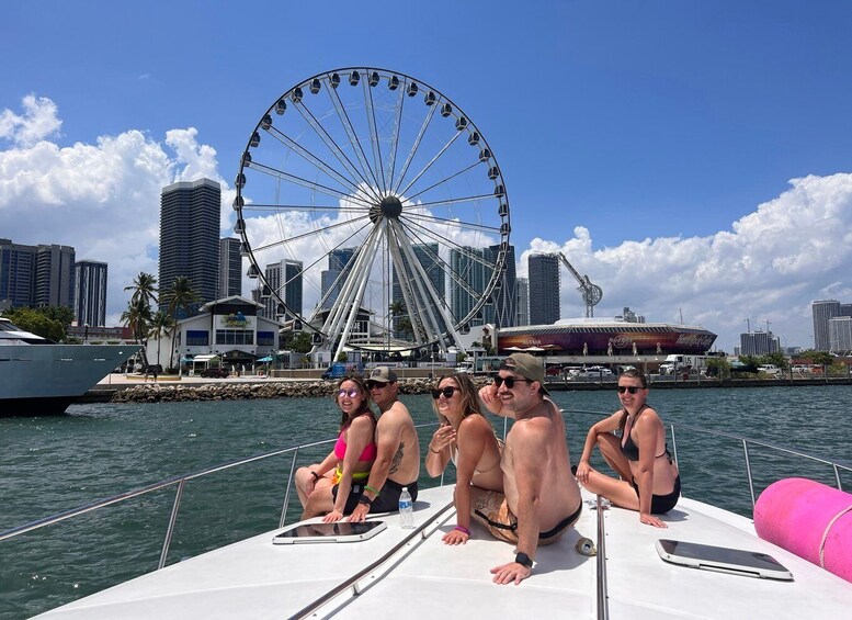 Picture 11 for Activity Miami Beach: Private Yacht Rental with Captain and Champagne