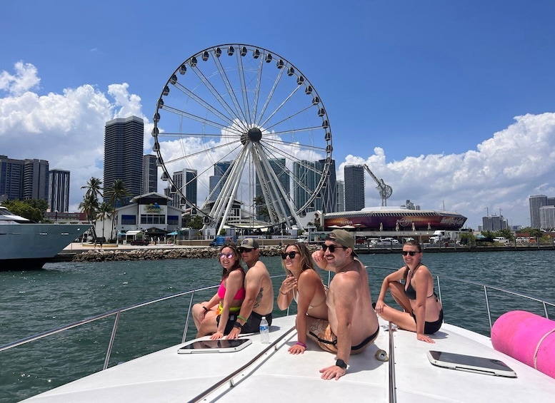 Picture 11 for Activity Miami Beach: Private Yacht Rental with Captain and Champagne