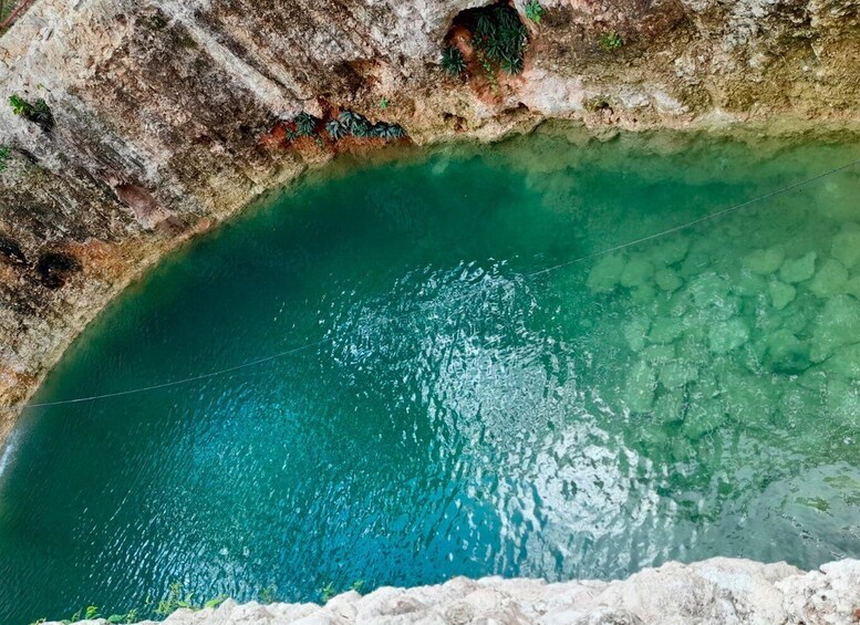 Picture 2 for Activity Tulum: Swim in Cenote Kaab Ha with Lunch