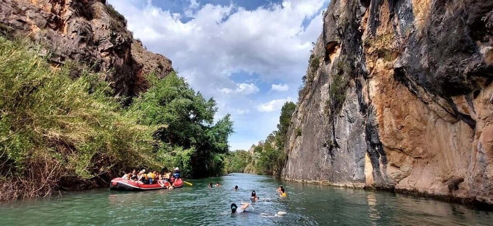 Picture 11 for Activity Calasparra: Almadenes Canyon Rafting Tour & Visit 3 Caves