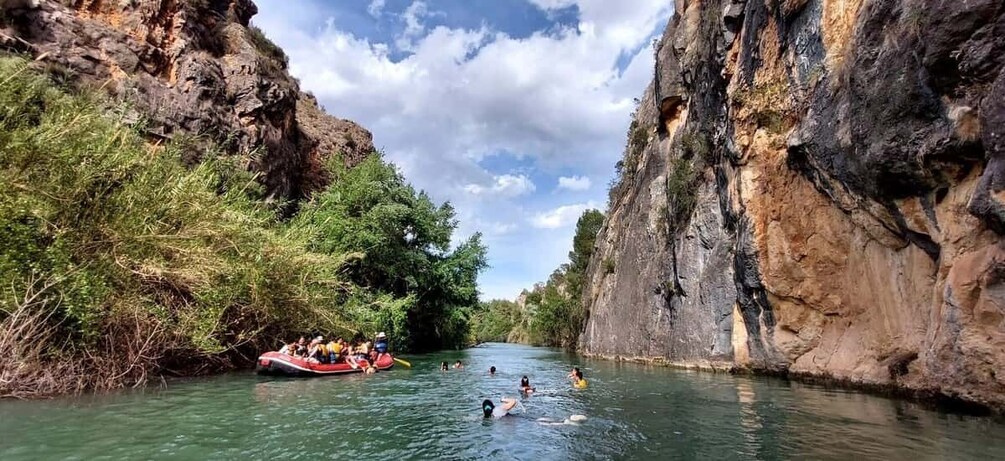 Picture 11 for Activity Calasparra: Almadenes Canyon Rafting Tour & Visit 3 Caves