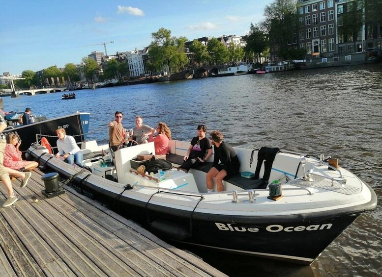 Picture 1 for Activity Amsterdam: The Bulldog Boat Smoke-Friendly Cruise & 2 Drinks