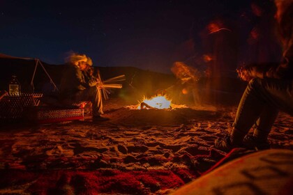 From Djerba: Night at the Desert camp Ksar Ghilane