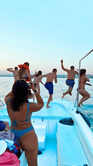 Picture 5 for Activity Siracusa:Ortigia & SeaCaves Boat Tour+Prosecco,Fruit,Snorkel