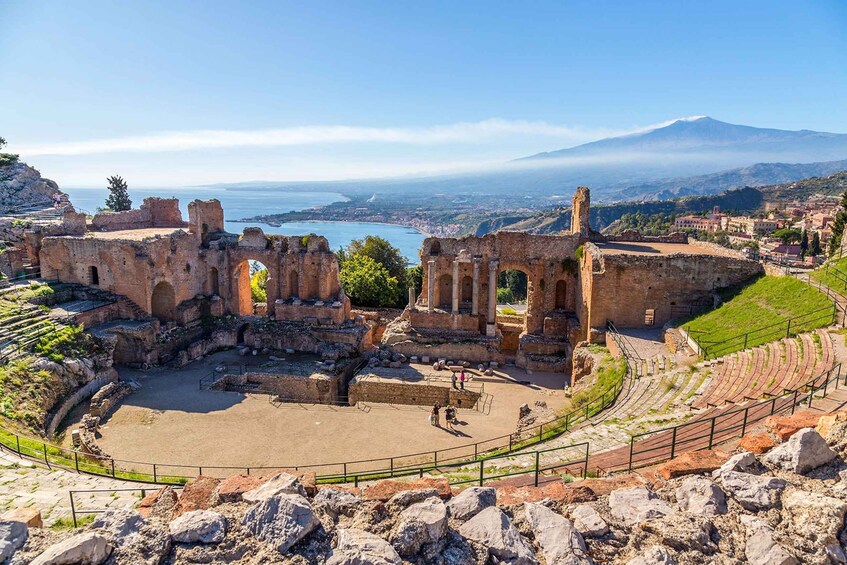 Picture 1 for Activity Messina: Private Day Trip to Taormina and Etna Winery Visit