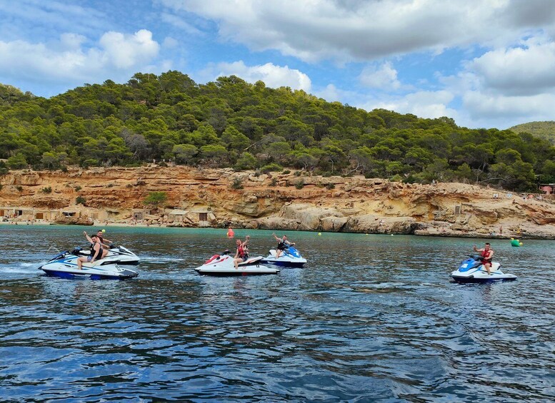 Picture 2 for Activity San Antonio: Cala Salada Jet Ski Tour (Price Per Jet Ski)