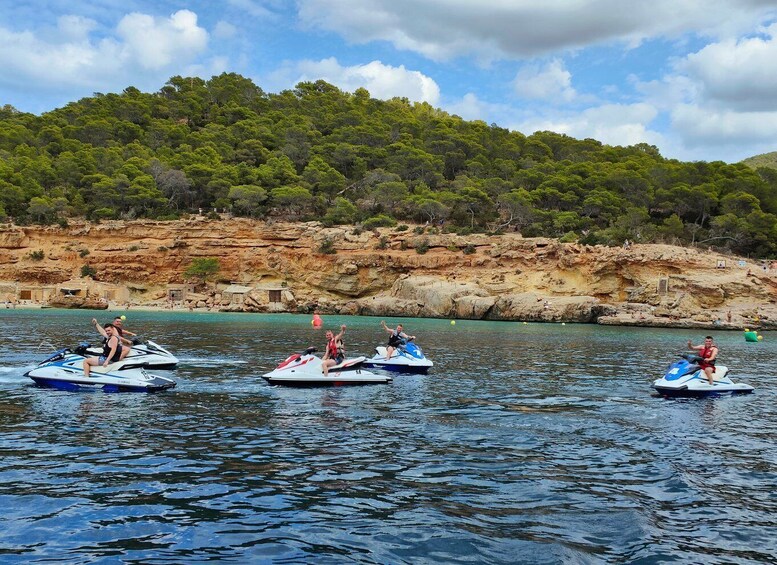 Picture 2 for Activity San Antonio: Cala Salada Jet Ski Tour (Price Per Jet Ski)