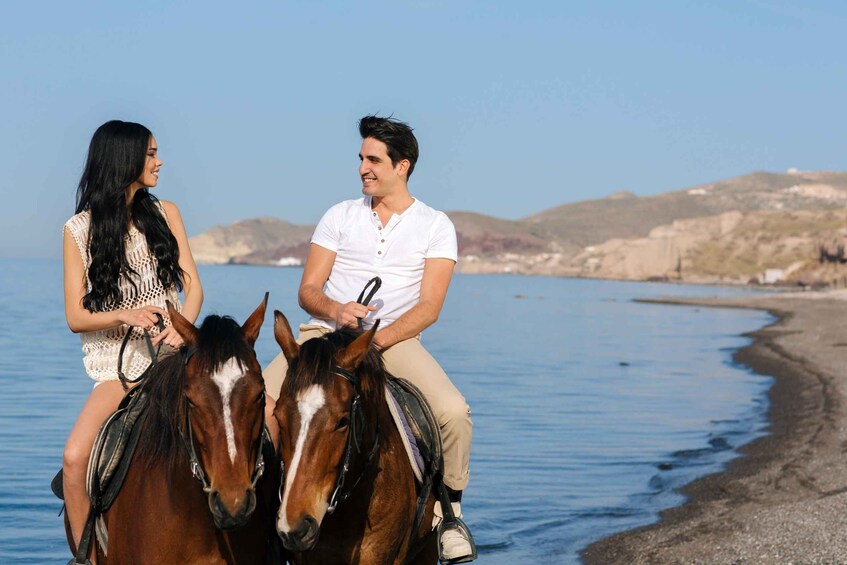 Picture 3 for Activity Santorini: Horseback Riding Experience in Volcanic Landscape