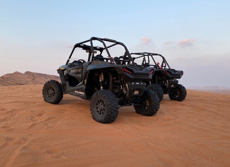 Picture 4 for Activity Dubai: Private Desert Buggy Tour, Camel Ride & Sandboarding