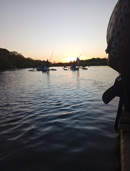 Picture 4 for Activity Diani Beach: Kongo River Sunset Experience in a canoe