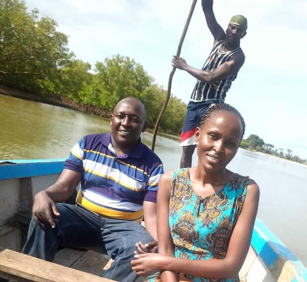 Picture 4 for Activity Diani Beach: Kongo River Sunset Experience in a canoe