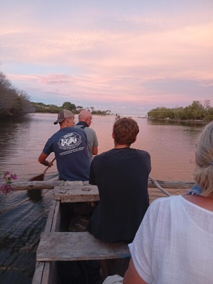 Picture 3 for Activity Diani Beach: Kongo River Sunset Experience in a canoe