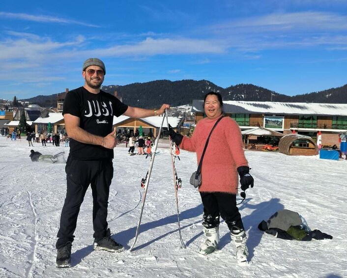 Picture 1 for Activity Ski & Snow Tour to Bakuriani from Kutaisi with Borjomi Stop