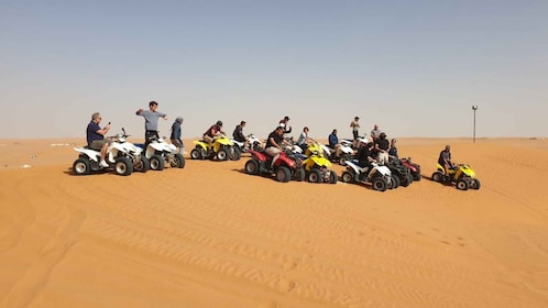 Riyadh: Desert Quad Bike Experience with Transfer