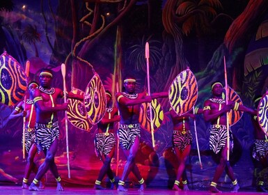 Nairobi: espectáculo de cabaret con cena en el hotel Safari Park