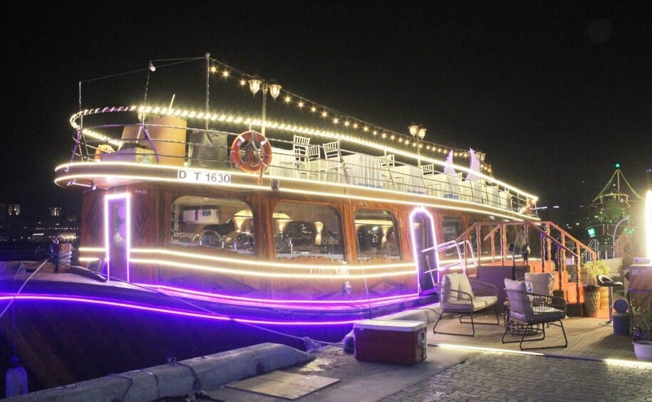 Picture 2 for Activity Dubai: Dhow Cruise Dinner Creek