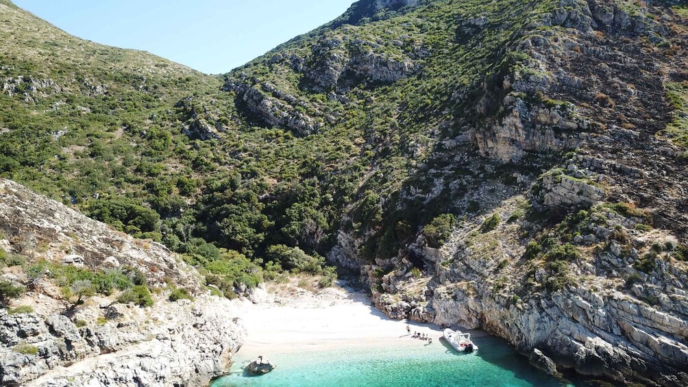 Picture 14 for Activity Vlore: Haxhi Ali Cave and Dafina Cave Speedboat Tour